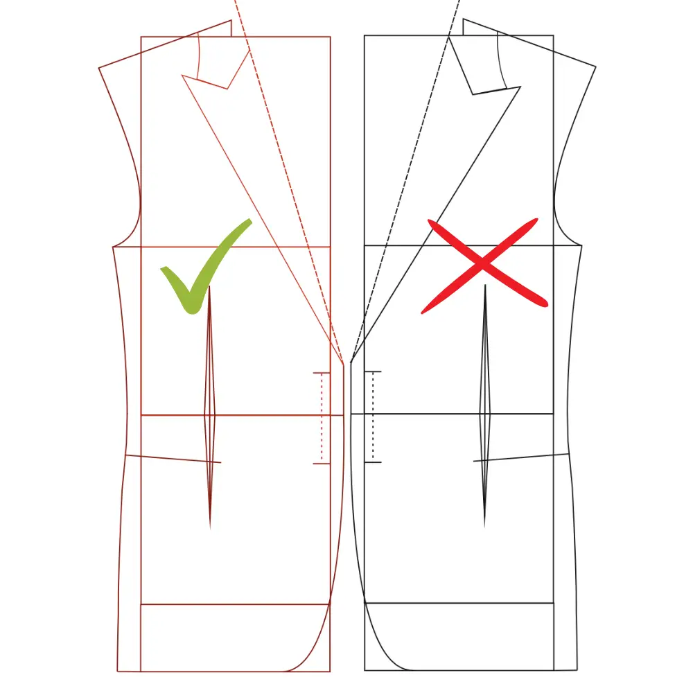 Принципы проектирования и моделирования лацканов в пиджаке